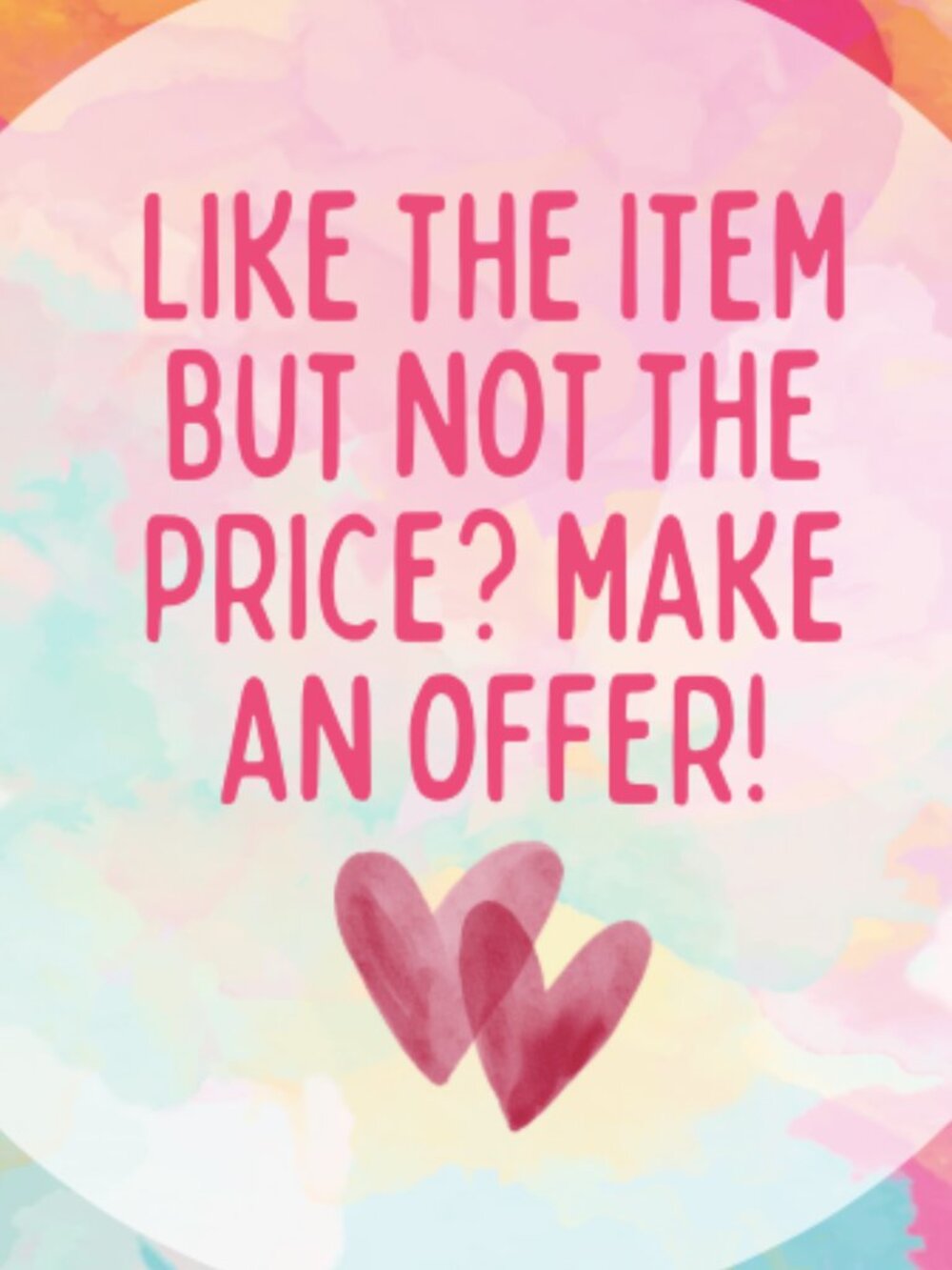 Make an offer! :)